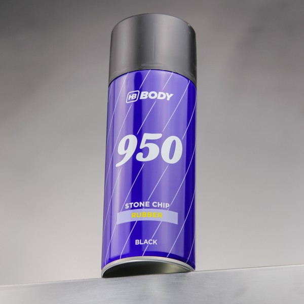 Покрытие антигравийное BODY 950, черное, аэрозоль, 400 мл