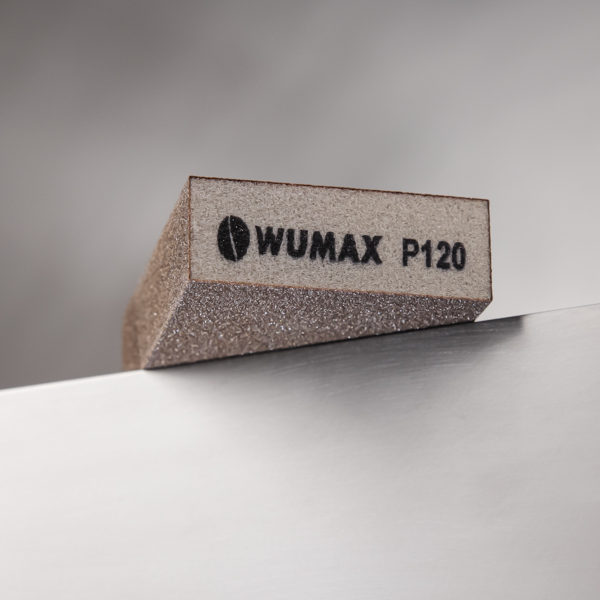 Губка абразивная 4‑х сторонняя WUMAX, P120