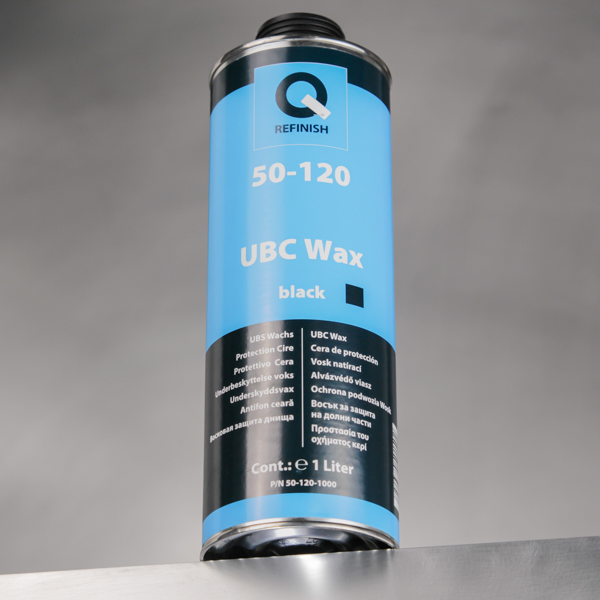 Воск Q-REFINISH Q50‑120, Wax UBC, черный, 1 л