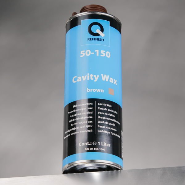 Антикоррозийное покрытие Q-REFINISH Q50‑150, Cavity Wax, коричневый, 1 л