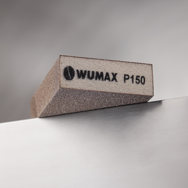 Губка абразивная 4‑х сторонняя WUMAX, P150