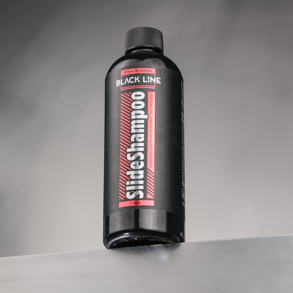 Шампунь для ручной мойки SHINE SYSTEMS, Black Line SlideShampoo Cola, 400 мл