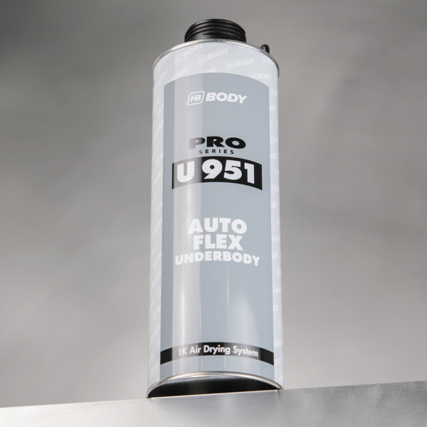 Покрытие антигравийное BODY 951 Autoflex, черное, 1 л