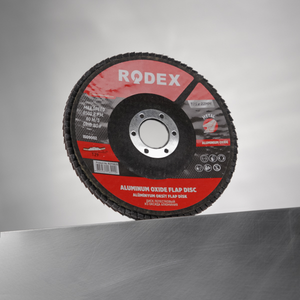 Rodex Лепестковый шлифовальный круг 125 мм #80 RZF0825