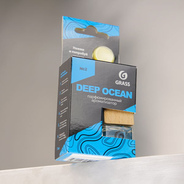 Ароматизатор жидкий подвесной Deep Ocean GRASS