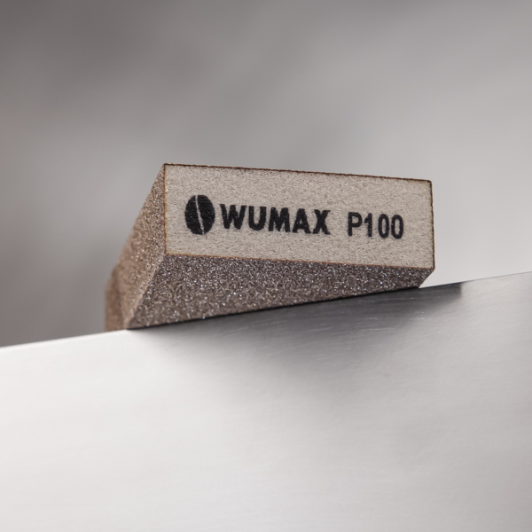 Губка абразивная 4‑х сторонняя WUMAX, P100