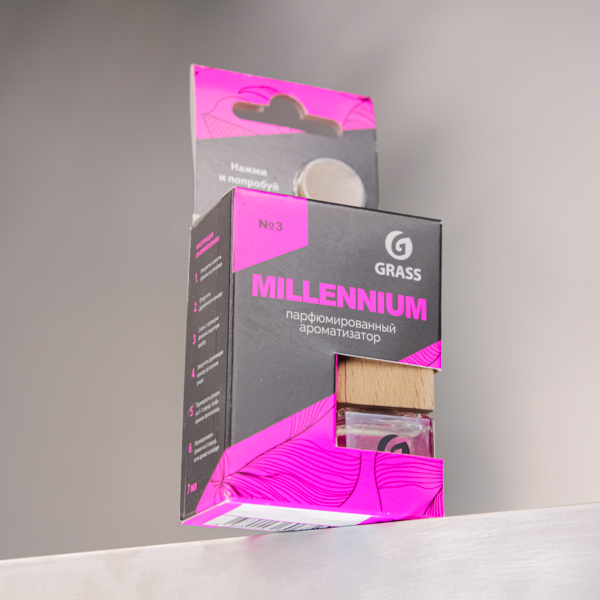 Ароматизатор жидкий подвесной Millennium GRASS
