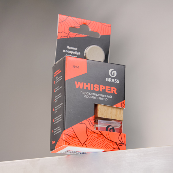 Ароматизатор жидкий подвесной Whisper GRASS