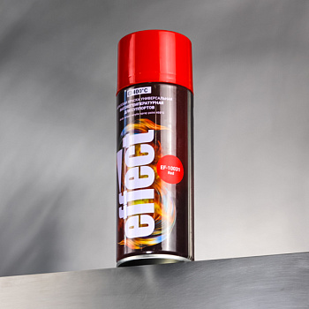 Краска для тормозных суппортов акриловая EFFECT, EF-10031 Brake caliper acrylic spray paint, красная