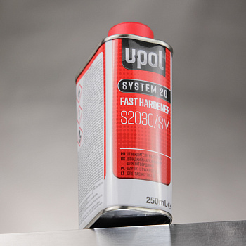 Отвердитель быстрый U-POL S2030, прозрачный, 250 мл