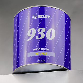 Покрытие антикоррозионное BODY, на основе битума и каучука, 2,5 кг