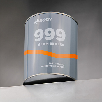 Герметик на основе каучука BODY 999, черный, 1 кг
