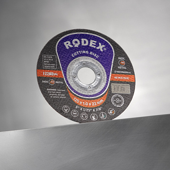Rodex Отрезной круг по металлу 125х1х22 мм SRM10125N