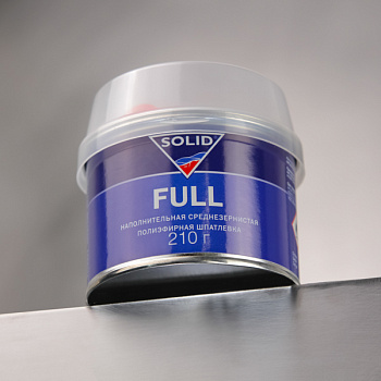 Шпатлевка Solid Full с отвердителем, 210 г