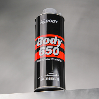 Покрытие антигравийное BODY 650, серое, 1 кг